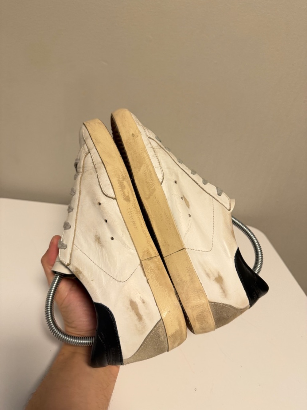 GGDB Golden Goose Super-Star Suede Star and Black Heel Tab Women’s EU 39 US 9 - Picture 5 of 15